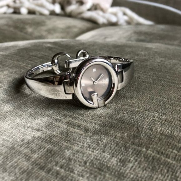 Gucci Swiss Guccissima Bracelet Watch - Picture 1 of 6